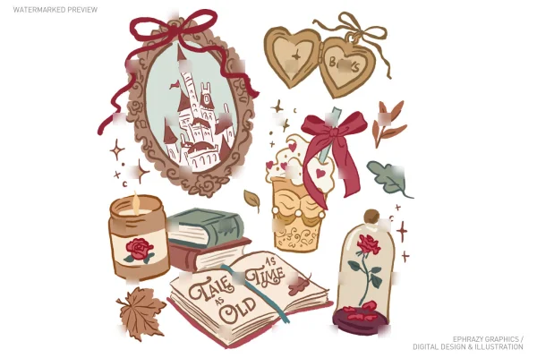 Tale As Old As Time Clip Art [033] - Clipart