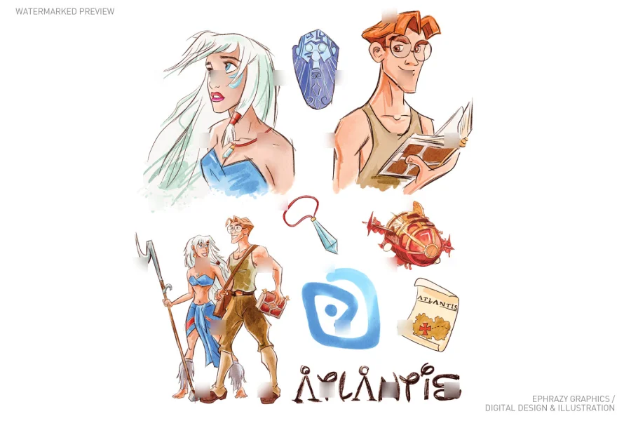 Atlantis Set [039] - 2