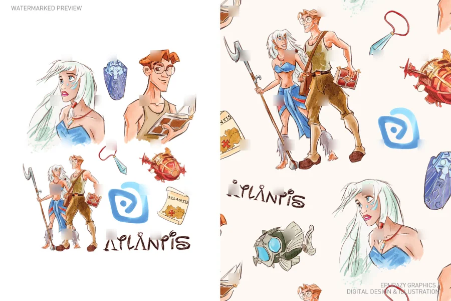 Atlantis Set [039] - 1