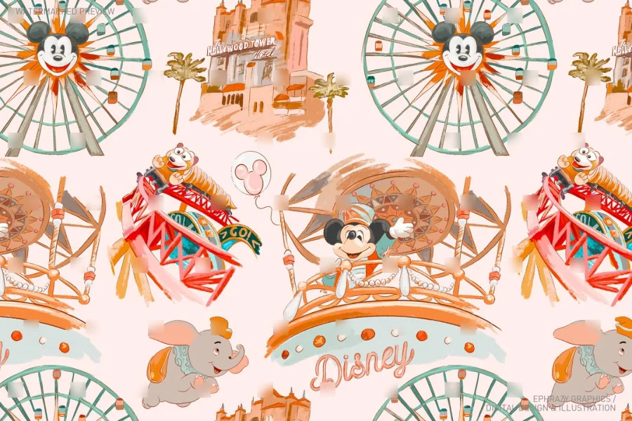 Magic Park Hand Drawn Set [072] - 4