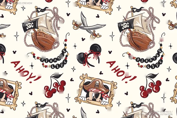 Pirates Cruise Seamless Pattern [084] - Seamless