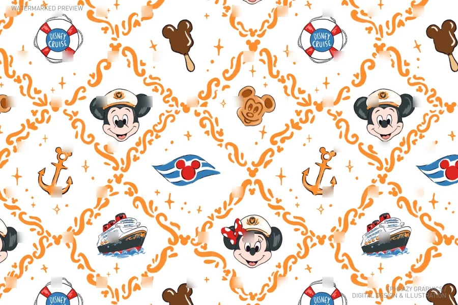 Cruise Seamless Pattern [085] - 3