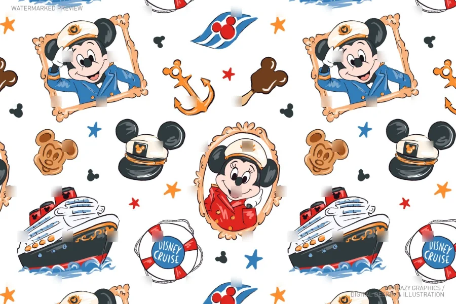 Cruise Seamless Pattern [085] - 4