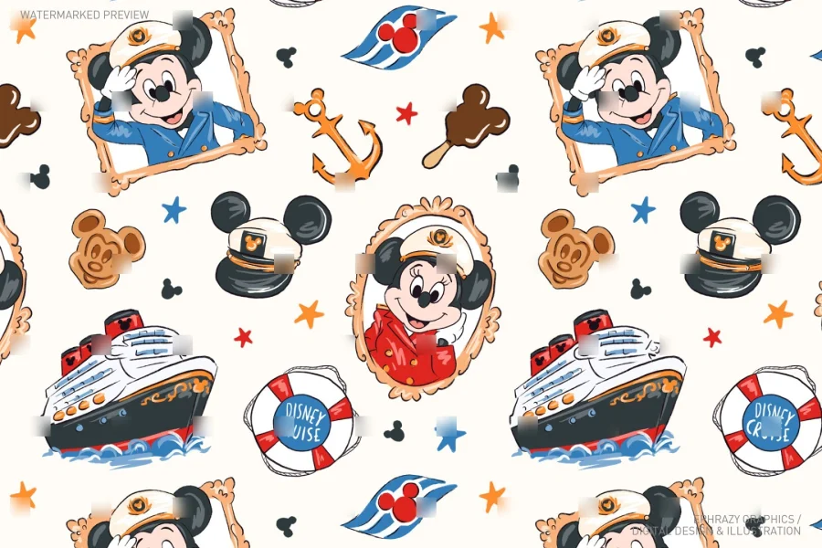 Cruise Seamless Pattern [085] - 5