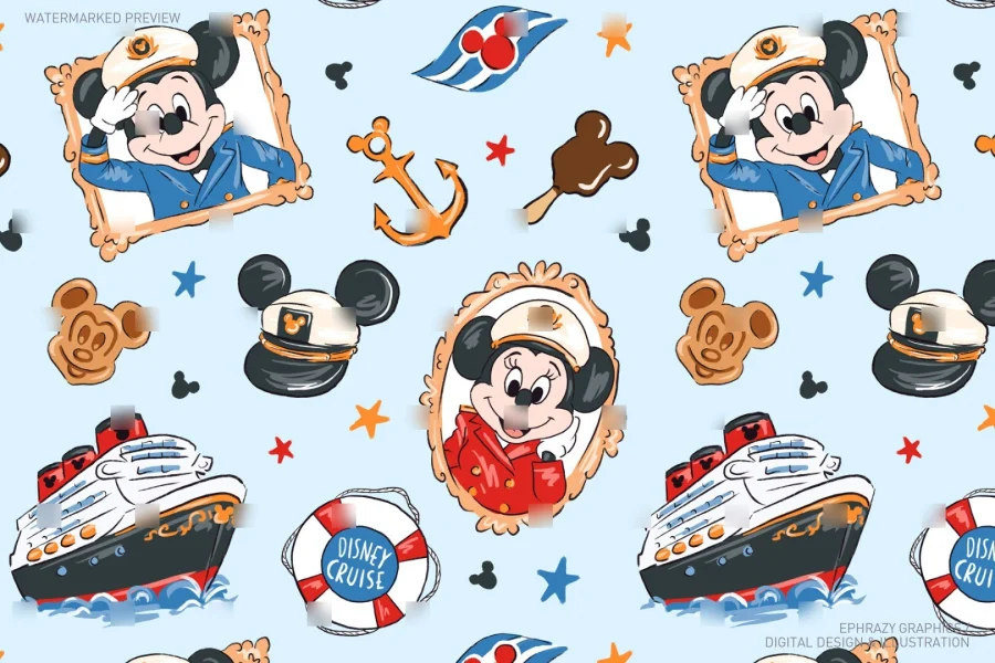 Cruise Seamless Pattern [085] - 6