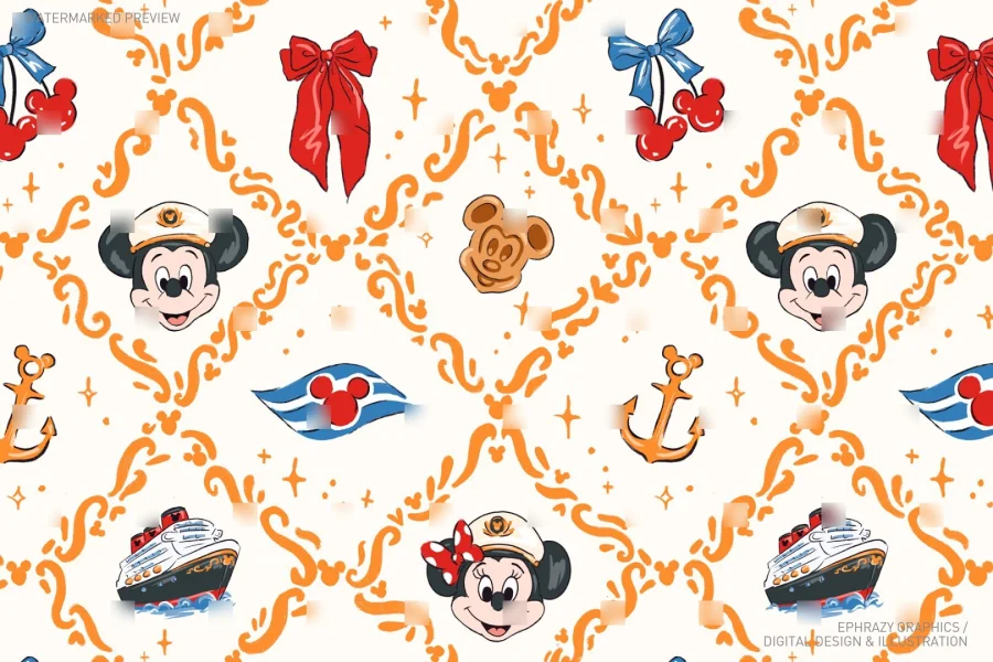 Cruise Seamless Pattern [085] - 2