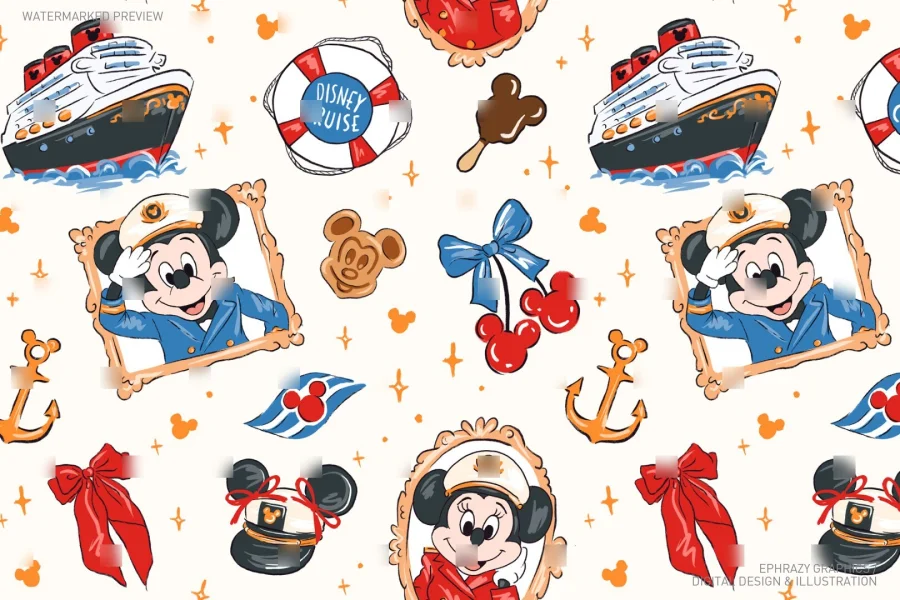 Cruise Seamless Pattern [085] - 8
