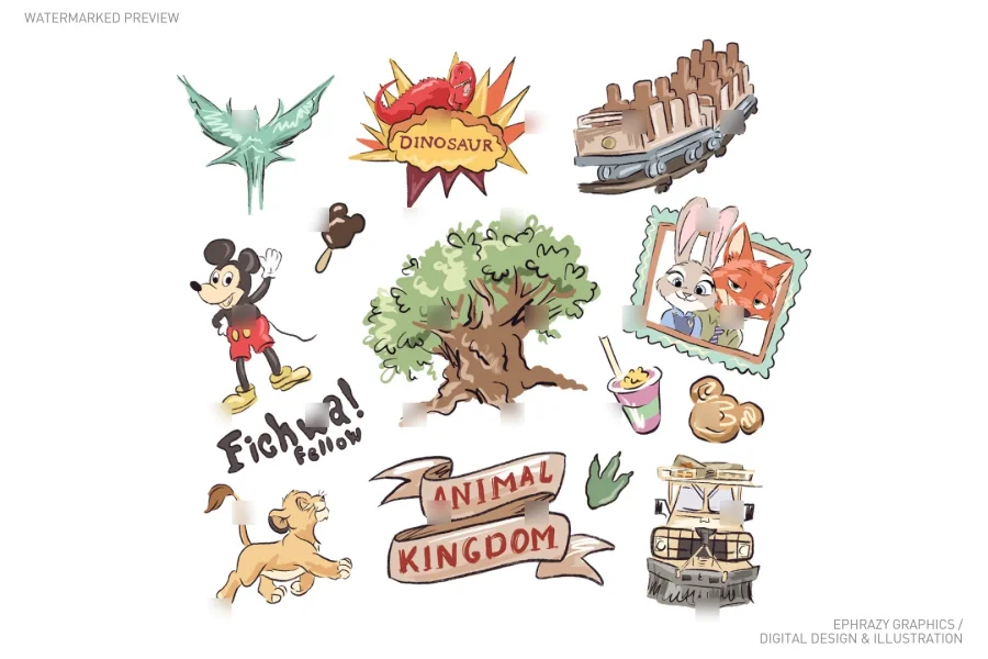 Animal Kingdom Clip Art [087] - 2
