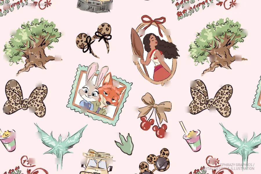 Animal Kingdom Seamless Pattern [087] - 5