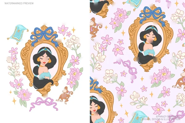 Aladdin Princess Jasmine Set [092] - Sets