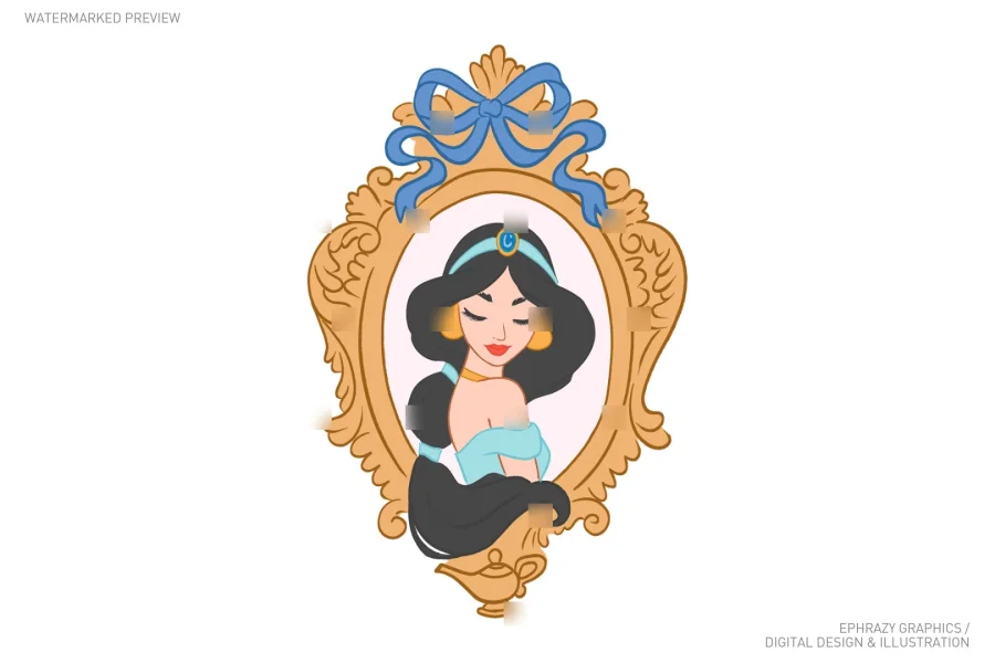 Aladdin Princess Jasmine Set [092] - 3
