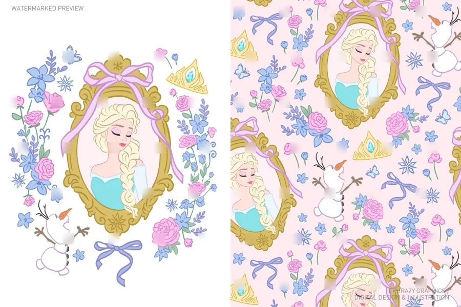 Frozen Queen Elsa Set [098] - 1
