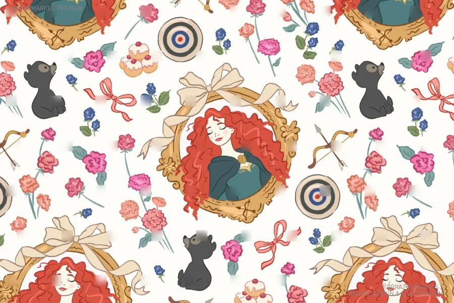 Brave Princess Merida Set [101] - 4