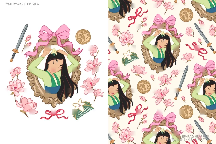 Mulan Princess Set [102] - 1