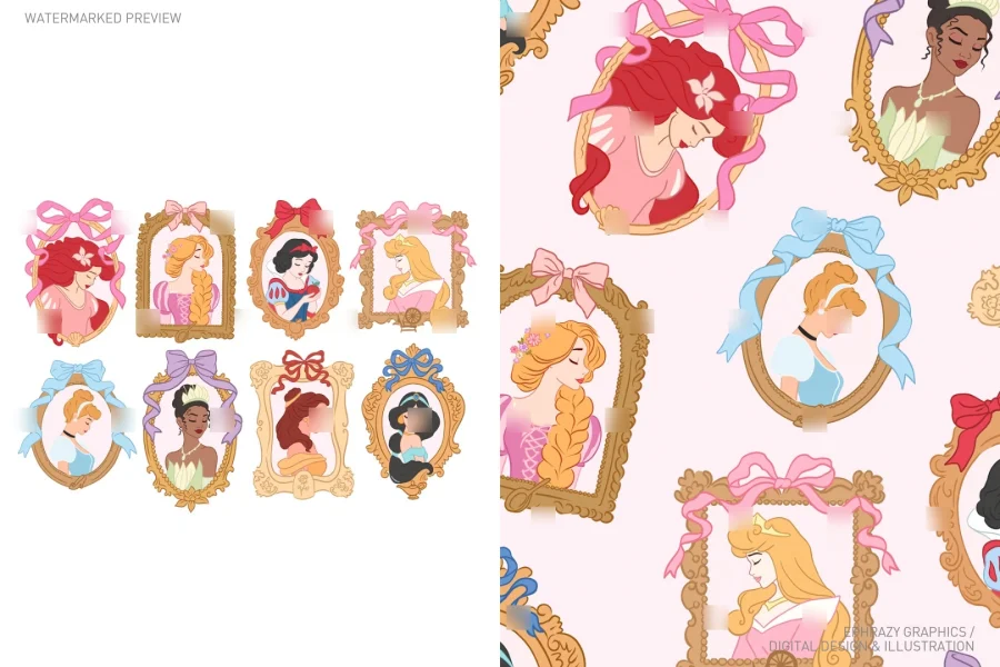 Disney Princesses Set [108] - 1
