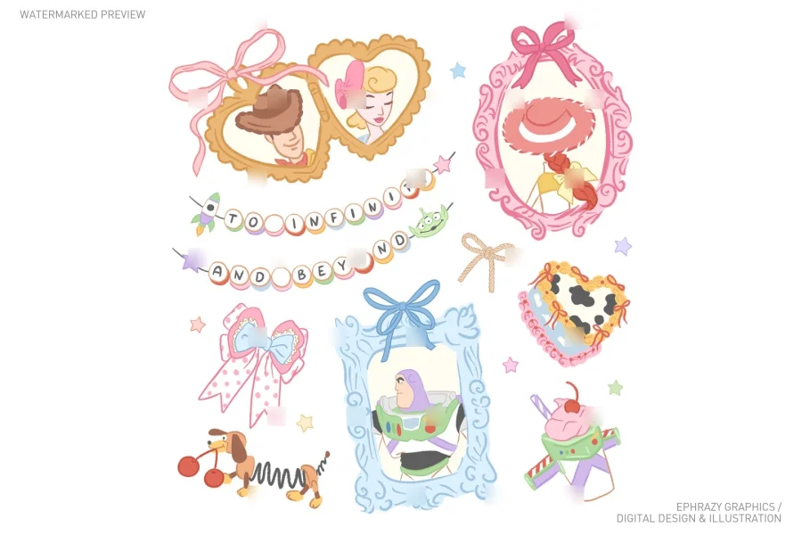 Toy Story To Infinity and Beyond Clipart [110] - 1