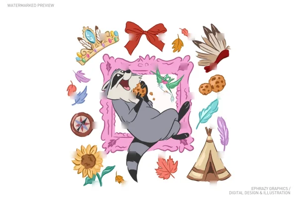 Meeko and Flit Pocahontas Clipart [114] - Clipart