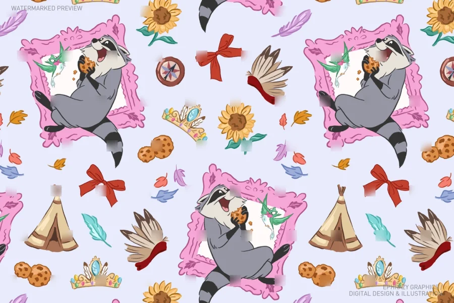 Meeko and Flit Pocahontas Set [114] - 6