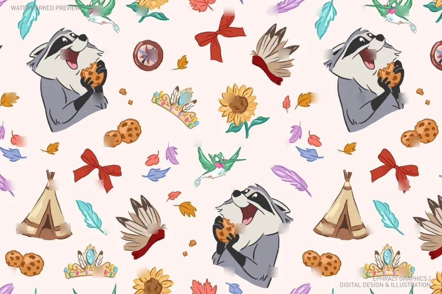 Meeko and Flit Pocahontas Set [114] - 5