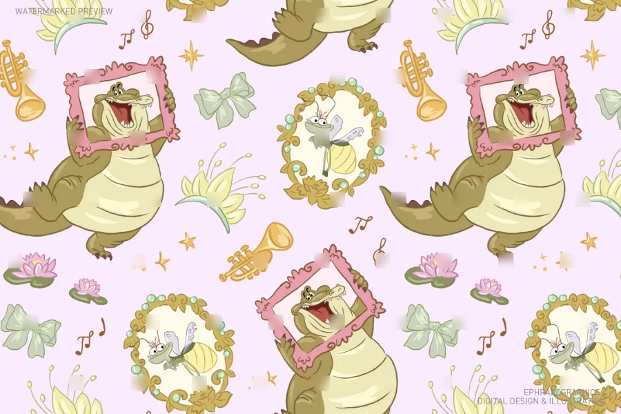 Princess and the Frog Louis and Ray Set [116] - 5