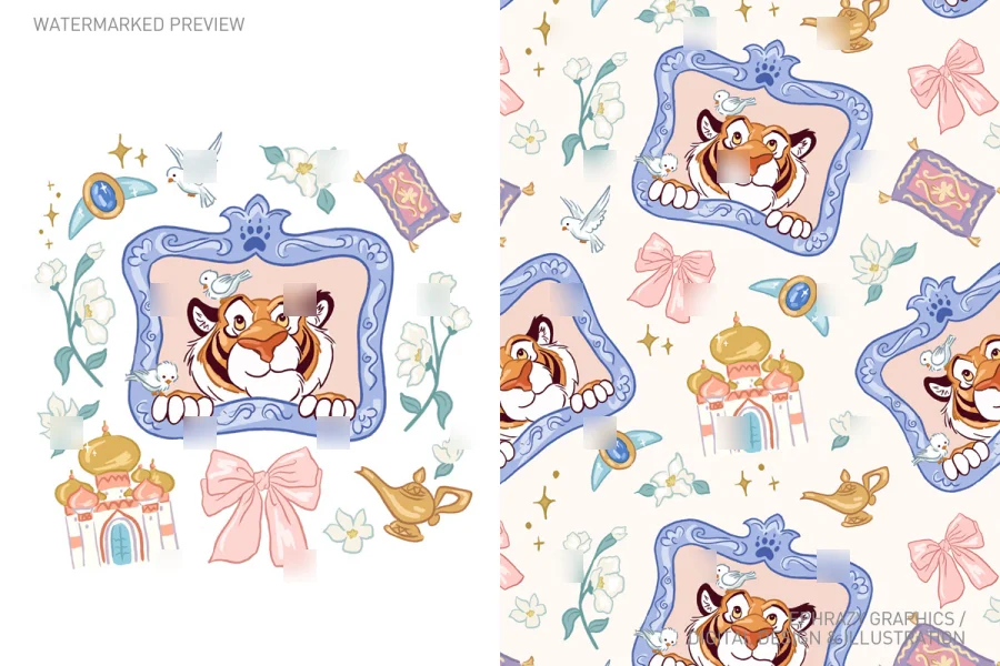 Aladdin Rajah Set [117] - 1