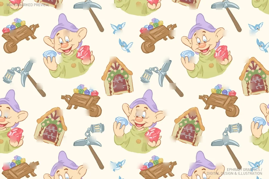 Snow White Dopey Set [120] - 8