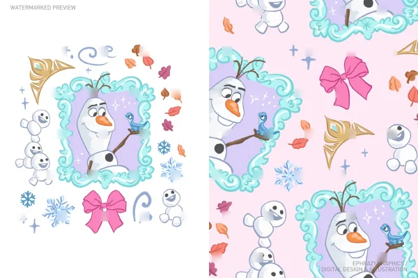 Frozen Olaf and Bruni Set [126] - Sets