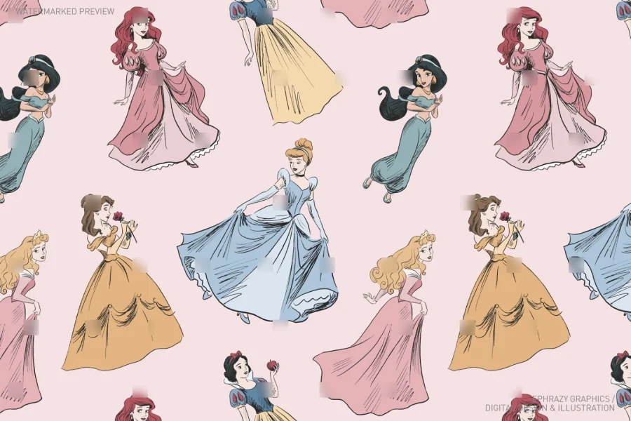 Once Upon A Time Princesses Set [127] - 6