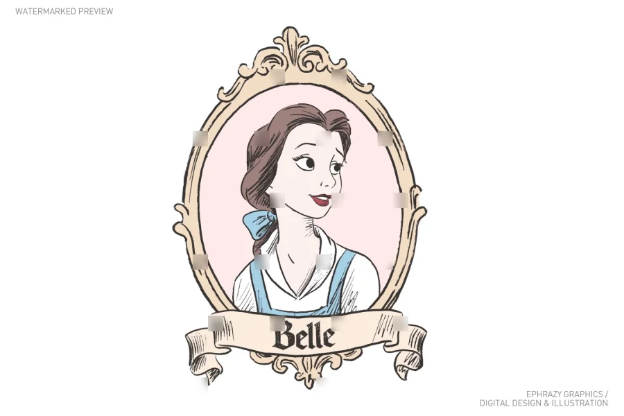 Once Upon A Time Princess Portraits Set [129] - 8