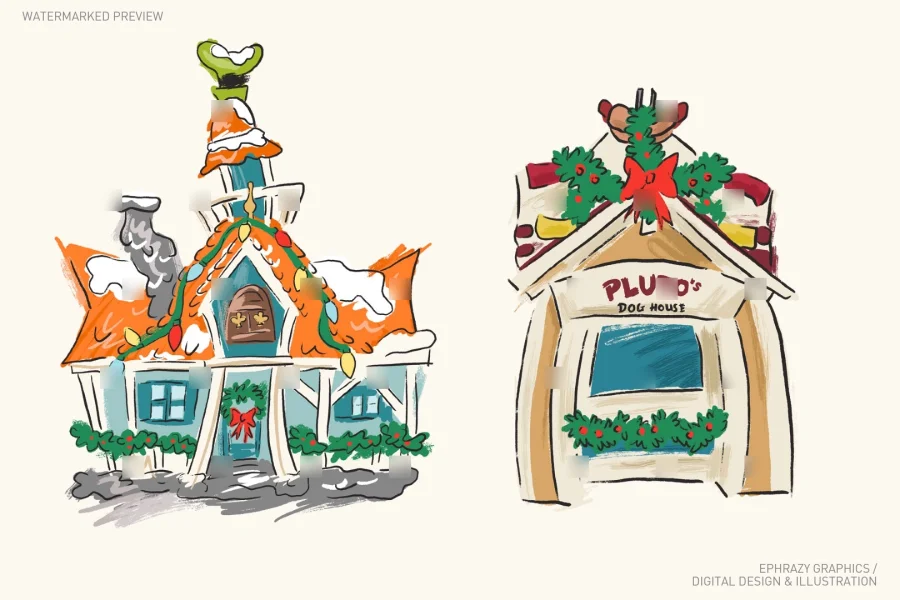 Mickey's Toontown Christmas Set [135] - 5