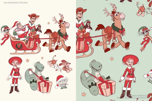 Toy Story Christmas Set [144] - Sets