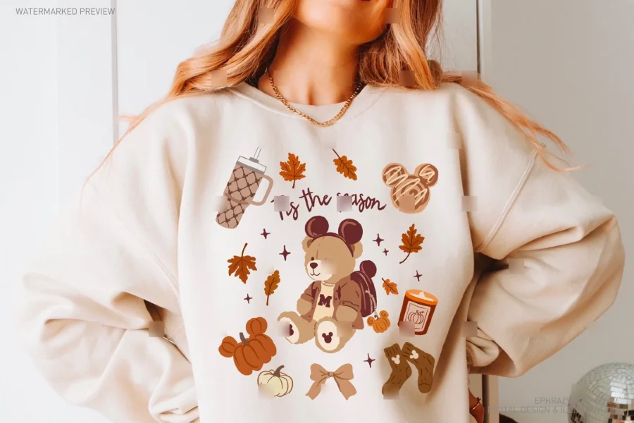 Tis the Season Fall Teddy Bear Set [150] - 6