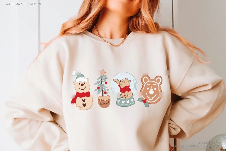 Winnie the Pooh Christmas Set [159] - 4