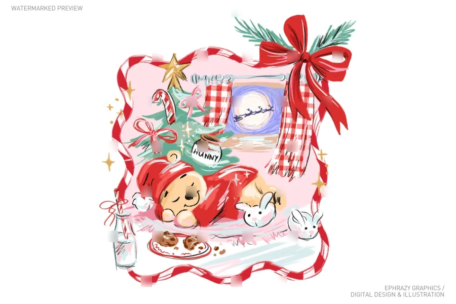 Winnie the Pooh Christmas Eve Set  [161] - 3