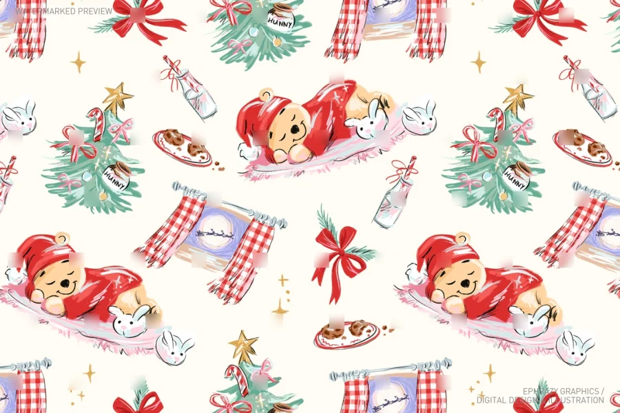 Winnie the Pooh Christmas Eve Set  [161] - 7