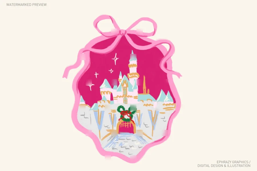 Disney Preppy Christmas Castle Set [163] - 10
