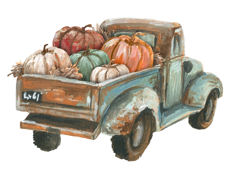 Fall Turquoise Truck Pack