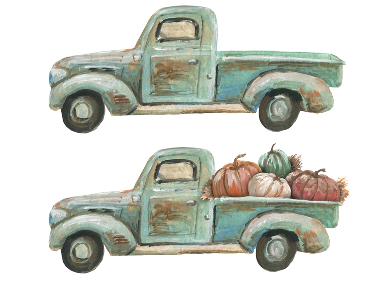 Fall Turquoise Truck Pack (002)