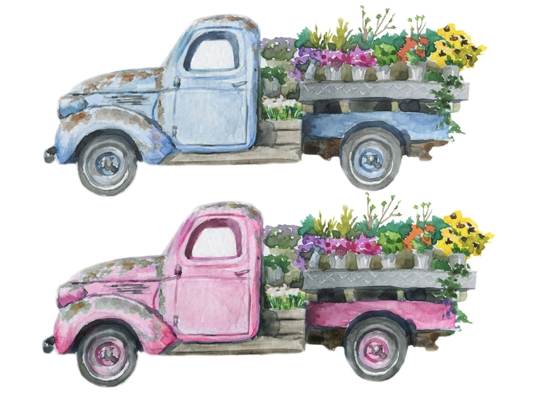 Spring Floral Truck Pack