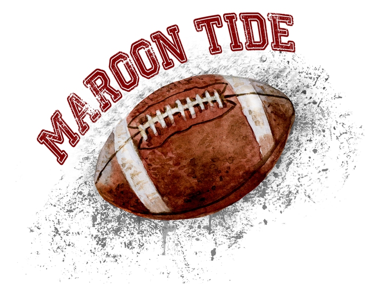 Maroon Tide Football Team