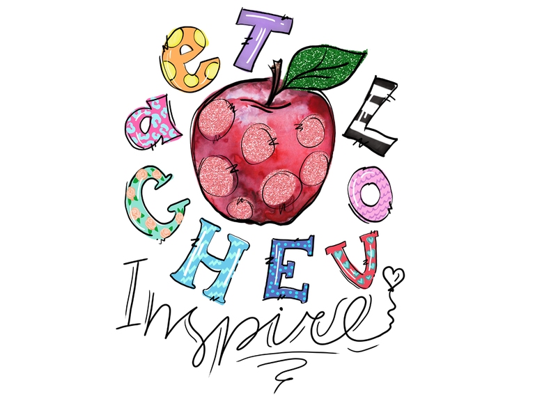 Apple. Love Teach Inspire