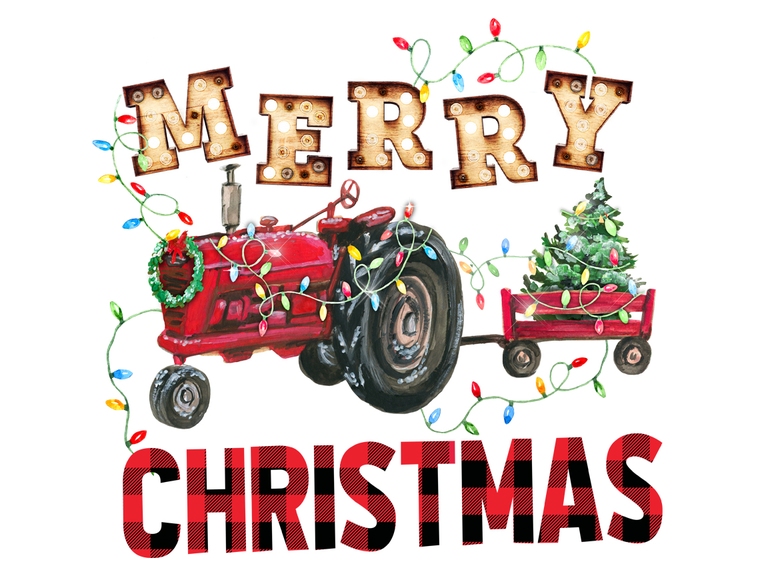 Christmas Tractor (001)