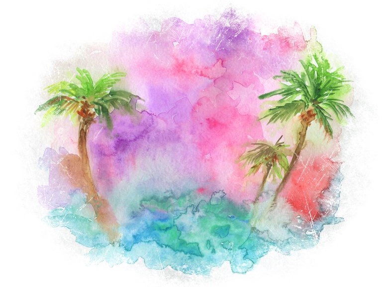 Beach Palm Summer Tropic