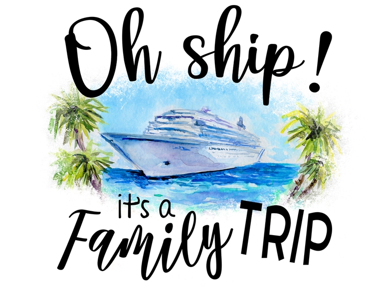 Summer Vacation Oh Ship It's A Family Trip Tropic (002)