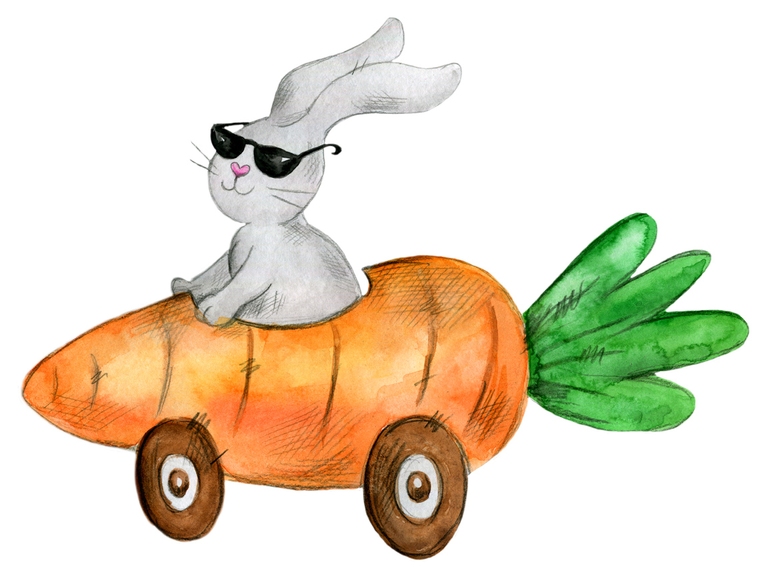 Rabbit Bunny Carrot Easter