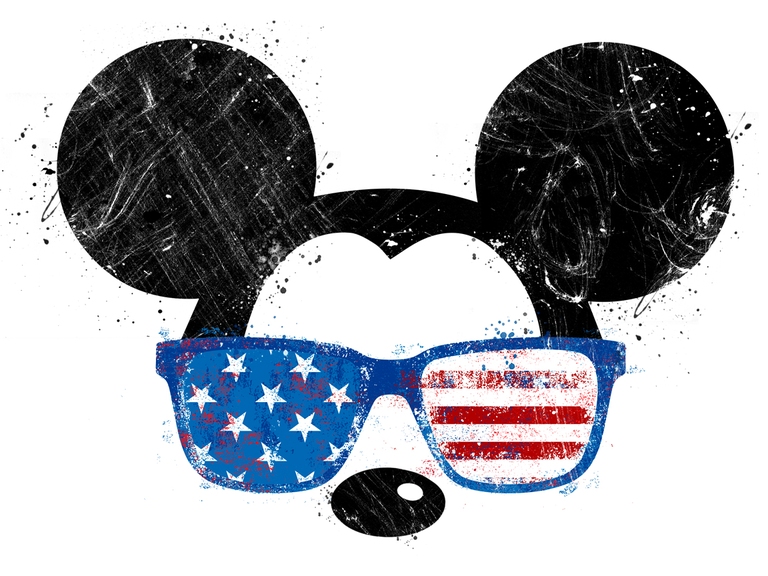 4th Of July Mickey Disney America (001)