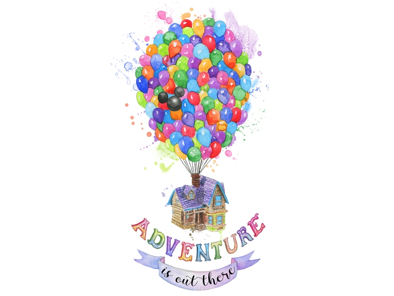 Adventure Is Out There Up House Balloon Disney
