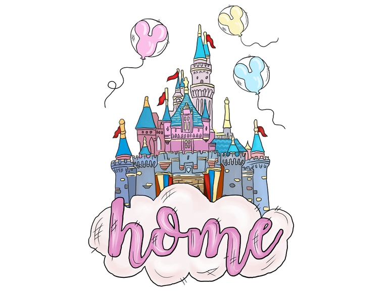 Disney Home Disneyland Castle