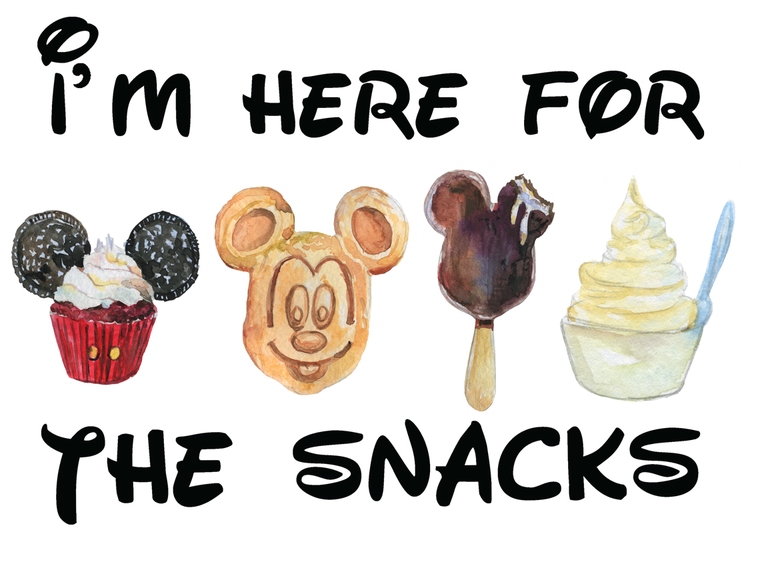 Disney I'm Here For The Snacks Meal (007)