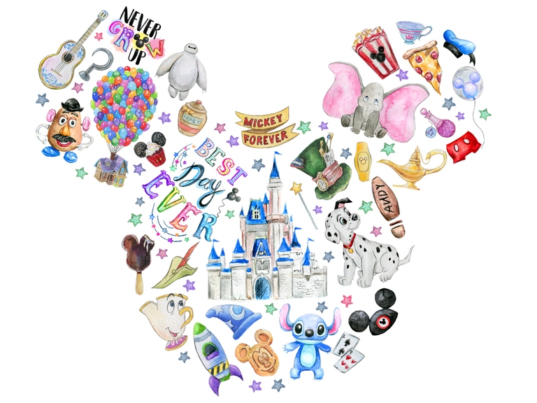 Disney Mickey Ears Castle (001)